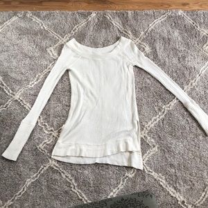 We the free white sweater